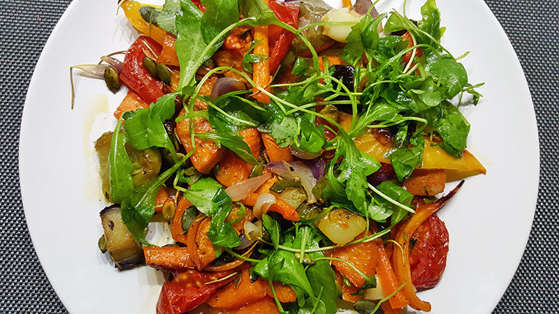 Geroosterde groenten en zoete aardappel uit de oven | Gewoon een foodblog!
