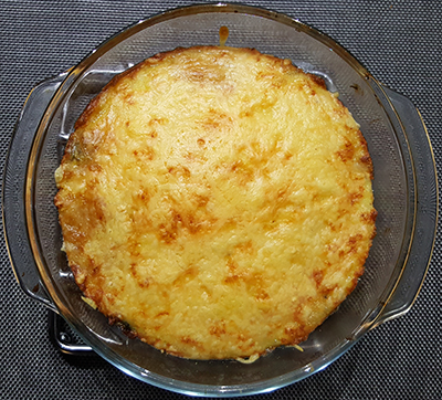 Spinazieschotel met gehakt, tomaat, aardappel en kaas | Gewoon een foodblog!