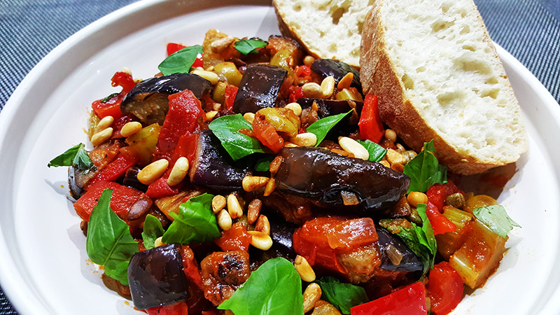 Caponata met aubergine | Gewoon een foodblog!