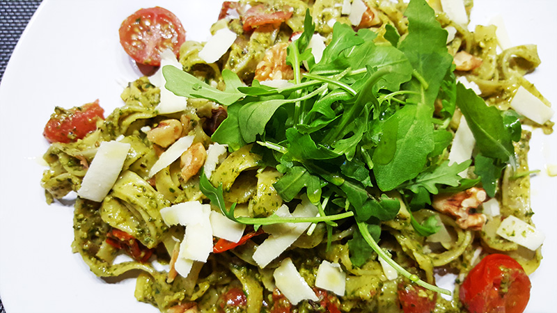 Pasta pesto di rucola | Gewoon een foodblog!