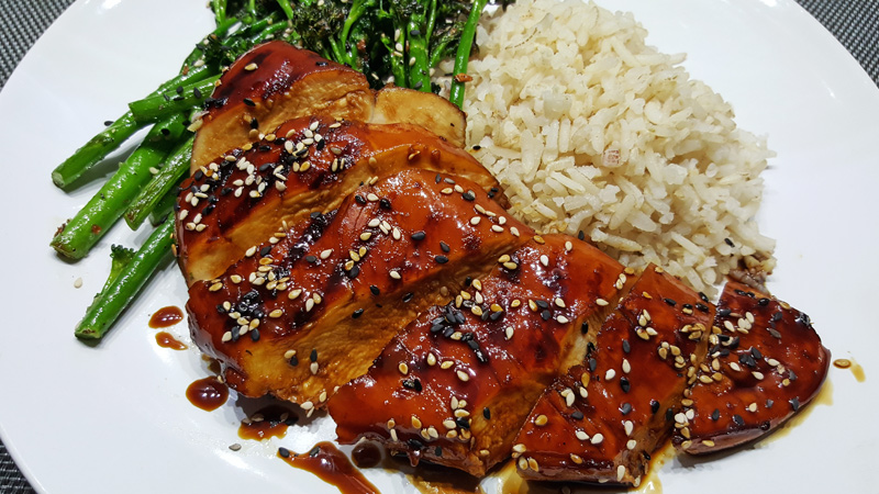 Kip teriyaki met zelfgemaakte teriyaki saus | Gewoon een foodblog