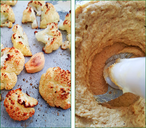 Hummus van geroosterde bloemkool | Gewoon een foodblog!