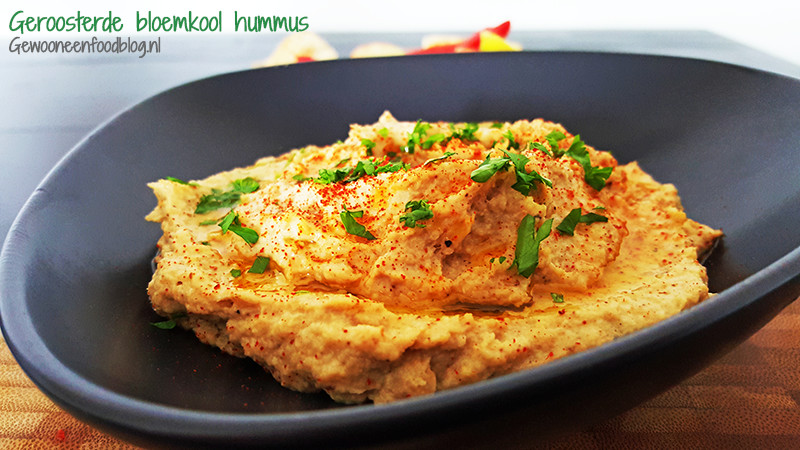 Geroosterde bloemkool hummus | Gewoon een foodblog