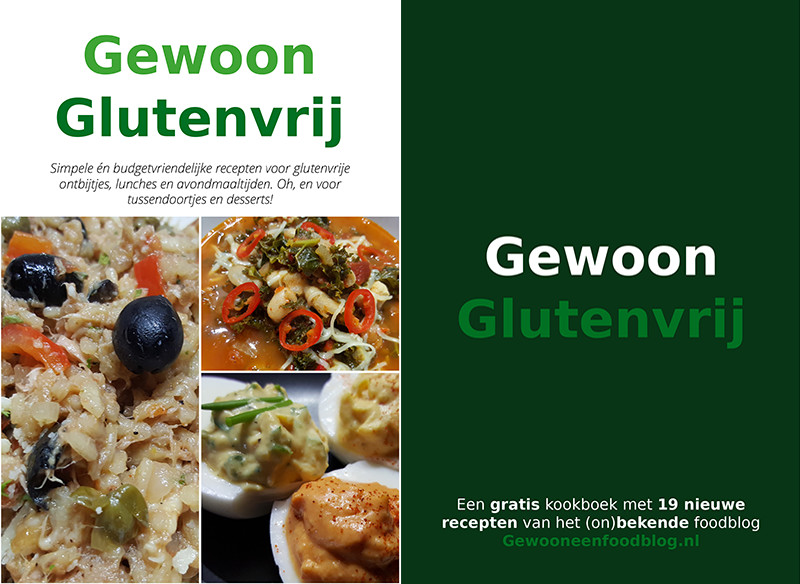 Mogelijke voorkanten "Gewoon Glutenvrij" | Gewooneenfoodblog.nl