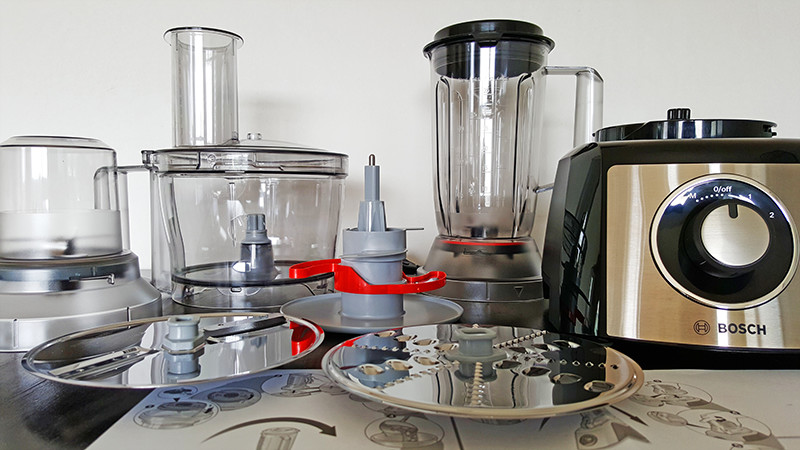 Onderdelen van de MultiTalent 3 Foodprocessor