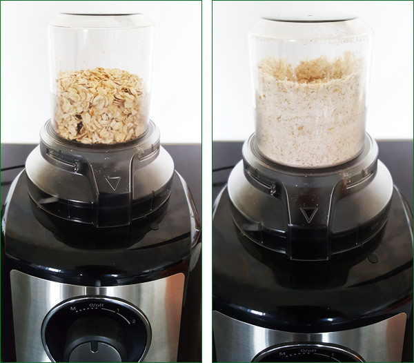 Bosch foodprocessor review: Havermout