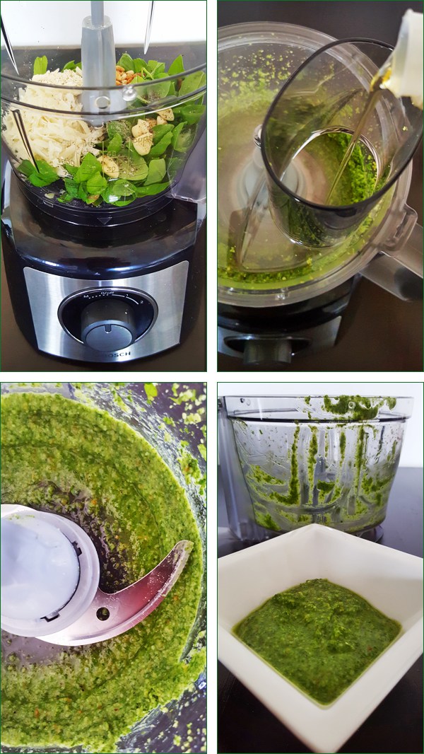 Bosch foodprocessor review: Pesto