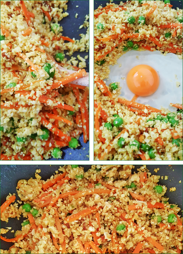 Bloemkool nasi goreng met ei | Gewooneenfoodblog.nl