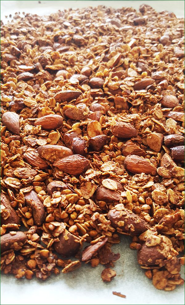 Geroosterde boekweit granola | Gewoon een foodblog!