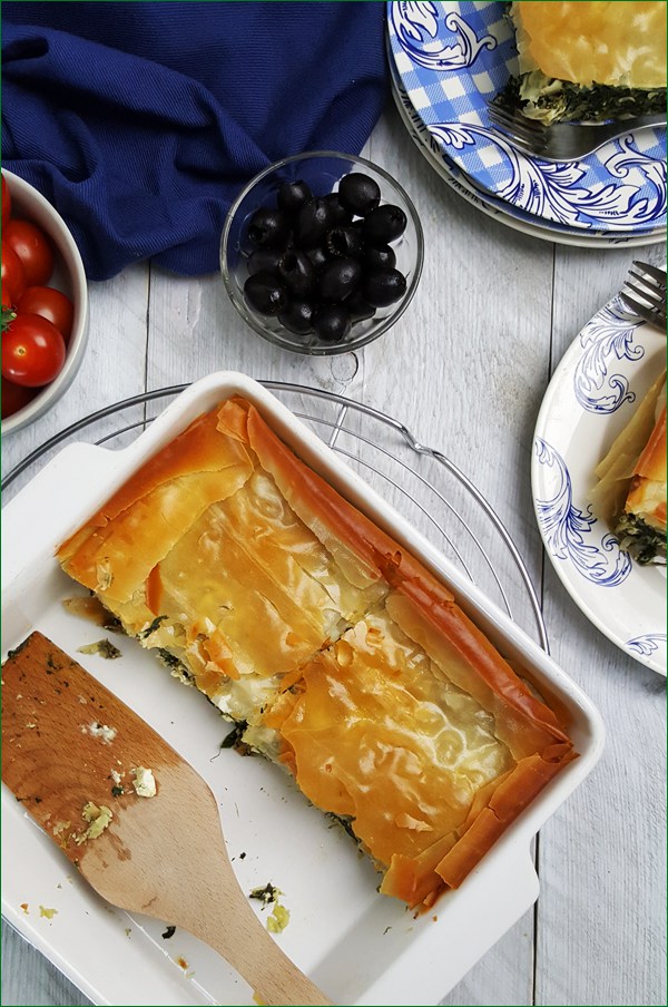 Griekse spinazietaart met feta | Gewoon een foodblog!