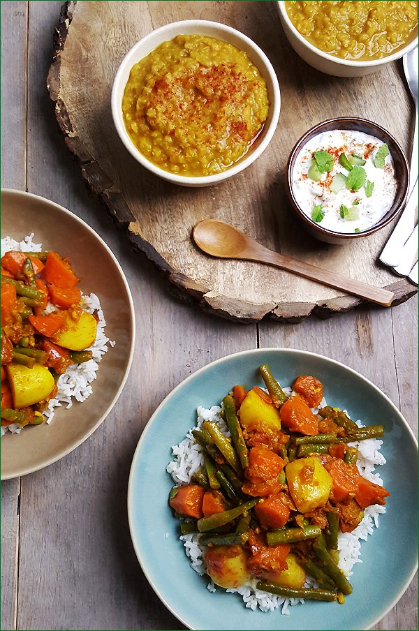 Nepalese Dal Bhat Tarkari maken | Gewooneenfoodblog.nl