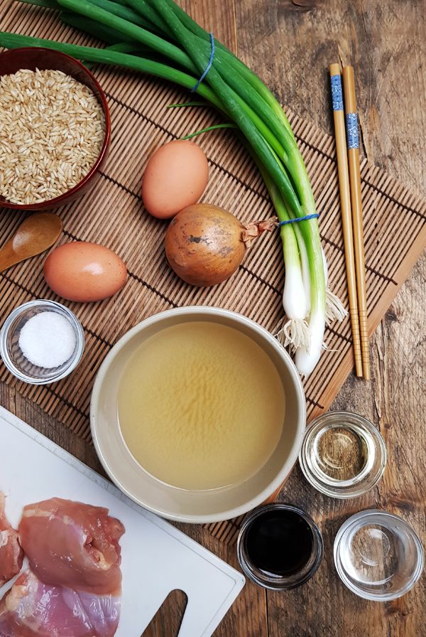 Oyakodon ingrediënten | Gewooneenfoodblog.nl