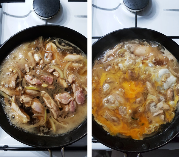 Oyakodon maken | Gewooneenfoodblog.nl