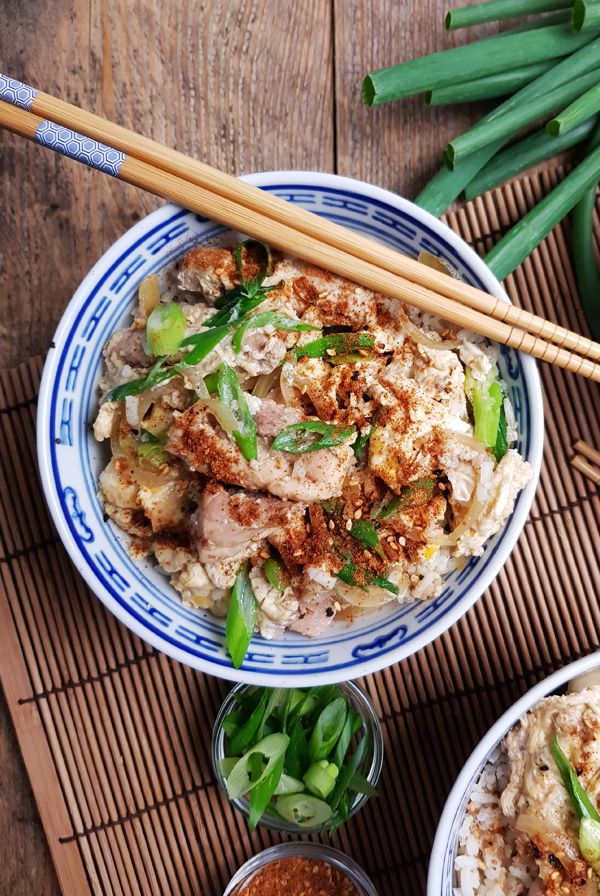 Japanse Oyakodon recept (Kip met ei en rijst) | Gewoon een foodblog!