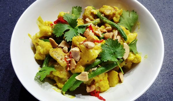 pellet waterbestendig focus Groene curry met bloemkool, kip en sperziebonen | Gewoon een foodblog!