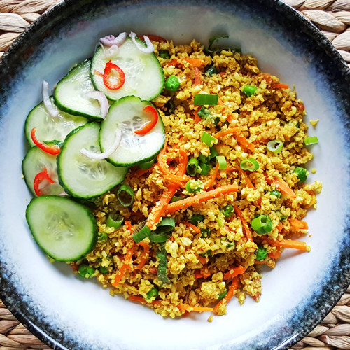 Bloemkool nasi goreng