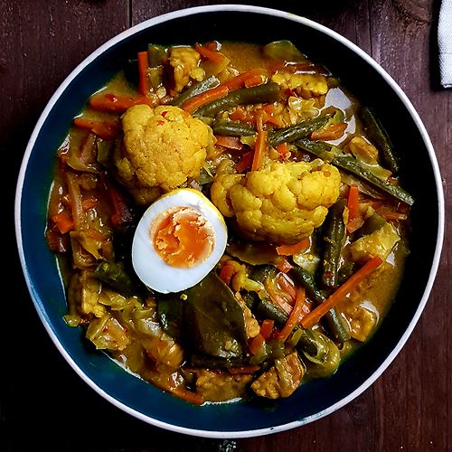 Sajoer lodeh (Indonesische groentecurry)